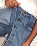 Джинсовая юбка-шорты DT