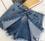Джинсовая юбка-шорты DT