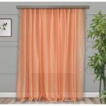 Штора вуаль 150*260 см персик