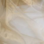 Штора Органза 150*260 см со шторной лентой карамель