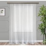 Штора Тюль с вышивкой "Диамант" молочный 150*275