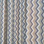 Штора портьерная  жаккард-печать двусторонний Бесконечность бок  зеленый 190*275 1 шт.