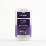 Дезодорант — Кристалл "ДеоНат" с экстрактами коры тутовника (белой шелковицы), семян огурца, цветов гибискуса, стик плоский , вывинчивающийся (twist — up), 100 гр.