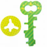 Головоломка для игры в ванне «Ключик» , цвет зелёный