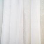 Штора Тюль деворе Флора белый 150*275