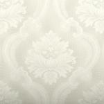 Штора Тюль жаккард "Вензель цветочный" молочный 300*260