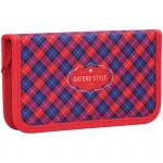 Пенал 1 отделение, 190*110 ArtSpace "Красная шотландка", ткань, ПК3-20_23078