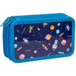 Пенал 3 отделения, 190*110 ArtSpace "Galaxy", ламинация, 30П25-3_ПК12_25506