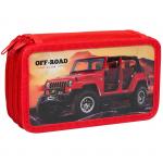 Пенал 3 отделения, 190*110 ArtSpace "Off-road club", ламинация, 30П25-3_ПК12_25502
