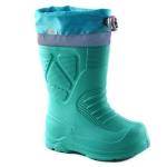В551 Сапоги малодетские ЭВА с надставкой и съемным утеплителем бирюзовый