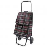 Сумка-тележка Brown 30 кг, 39*21*84 см, кол. пластик d=135 мм, D203ECO