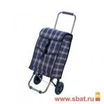 Сумка-тележка Клетка 30 кг, 32*29*84 см, кол. пластик d=135 мм, JX-D2