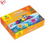 Гуашь Мульти-Пульти "Приключения Енота", 12 цветов (6 классических+6 перламутровых), 20мл, картон, ГК_19323