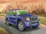 "Toyota Land Cruiser" живопись на холсте 30*40 см