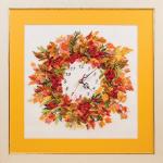 "Кленовый вальс" Набор для шитья и вышивания часы