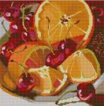 "Апельсин" (рис. на сатене 29х39)