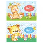 Альбом для рисования 40л., А4, на скрепке ArtSpace "Славные пушистики", А40Э_20307