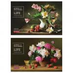 Альбом для рисования 40л., А4, на скрепке ArtSpace "Цветы. Still life", А40Э_14971