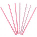 Трубочки для коктейля ПатиБум "Pink", 12шт., бумажные, европодвес, 6056889