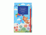 Карандаши цветные FUNCOLOR (пластиковые), 18 цв. 4 вида