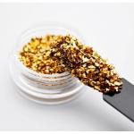 Стеклянные стразы для ногтей (Золото)