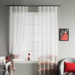 Комплект штор Джоунс Красный  (ml-200117-gr)