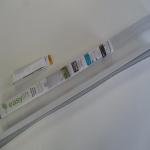 Жалюзи плиссе белые, полутень  (rd-3507062-gr)