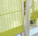 Римская штора Fancy тюлевый, салатовый  (144-165-gr)