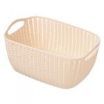 VETTA Корзинка вязаная, пластик, 21х16х10 см