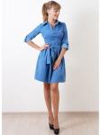 00240 Платье голубое из джинсы