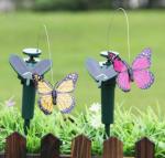 Декор для сада Бабочка на солнечной батарее
