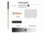 Карандаш чернографитовый ArtGraphix. Точки НВ (пластиковый корпус)