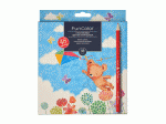 Карандаши цветные FUNCOLOR (пластиковые), 48 цв.