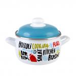 2701-2,2 Кастрюля с мет. крышкой 2,2 л /180995/Экскл "Брокколи"