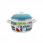 2701-4,0 Кастрюля с мет. крышкой 4,0 л /180998/Экскл "Брокколи"