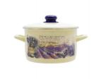 2405-5,0 Кастрюля с мет. крышкой 5,0л /129640/Экскл "Лаванда"