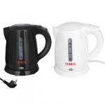 LEBEN Чайник электрический 1,0л, 1350Вт, скрытый нагр.элемент, пластик, 2 цвета