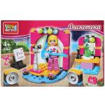 Игрушка конструктор "Город мастеров" дискотека, с фигурками, 86 дет. в русс. кор. в кор 36шт