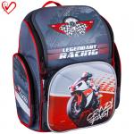 Ранец Berlingo Comfy "Moto" 35,5*32*17см, 1 отделение, 3 кармана, анатомическая спинка, RU045410