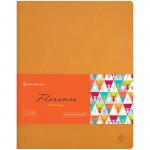 Дневник 1-11 кл. 48 л. (лайт) Florence. Orange , прошитый блок, тонир. блок, DSK22691s