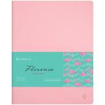 Дневник 1-11 кл. 48 л. (лайт) Florence. Pink, прошитый блок, тонир. блок, DSK23113s