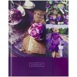 Дневник 1-11 кл. 48 л. (твердый) Violet style, тонир. блок, ляссе,магн. клапан, тиснение, DU48kh_22771