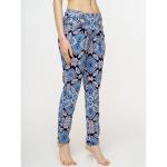 Брюки арт. 632-9, сине-бежевые