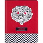 Дневник 1-11 кл. 48 л. (твердый) Owl, иск.кожа, аппликация, тиснение, тонир. блок, ляссе, DSK22651h