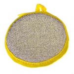 VETTA Губка для посуды поролон, d12см, 2 цвета, 1шт