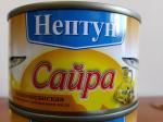 Сайра натур. с добавлением масла 240 г НЕПТУН