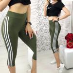 Бриджи с лампасами хаки AN