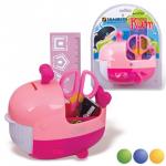 Канцелярский детский набор BRAUBERG "КИТ", 5 предметов, ассорти, блистер, 231935