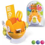 Канцелярский детский набор BRAUBERG "РЫБКА", 5 предметов, ассорти, блистер, 231936