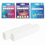 Мел белый АЛГЕМ, НАБОР   6 шт., квадратный, упаковка ассорти, НМБ-6